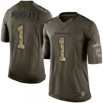 Cardinals #1 Kyler Murray Green Men's Stitched Football Limited 2015 Salute to Service Jersey