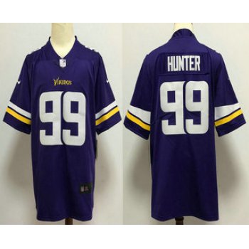 Men's Minnesota Vikings #99 Danielle Hunter Purple 2017 Vapor Untouchable Stitched NFL Nike Limited Jersey