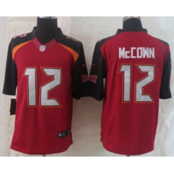 Nike Tampa Bay Buccaneers #12 Josh McCown 2014 Red Limited Jersey