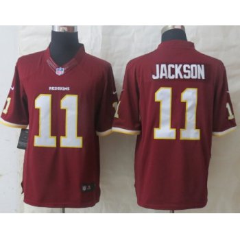 Nike Washington Redskins #11 DeSean Jackson Red Limited Jersey