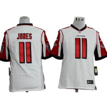 Nike Atlanta Falcons #11 Julio Jones White Game Jersey