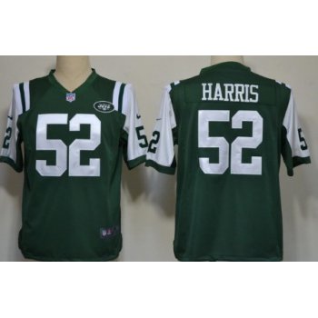 Nike New York Jets #52 David Harris Green Game Jersey