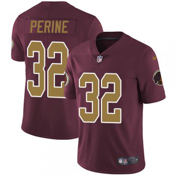 Nike Redskins #32 Samaje Perine Burgundy Red Alternate Men's Stitched NFL Vapor Untouchable Limited Jersey