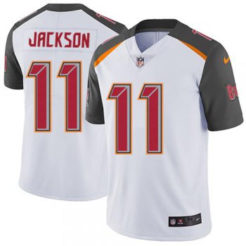Men's Nike Buccaneers #11 DeSean Jackson White Stitched NFL Vapor Untouchable Limited Jersey