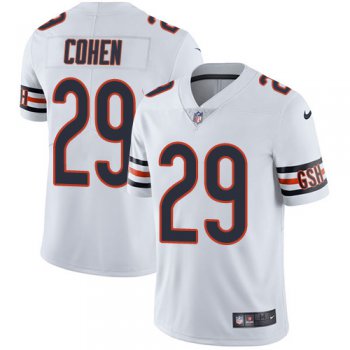 Nike Bears #29 Tarik Cohen White Men's Stitched NFL Vapor Untouchable Limited Jersey