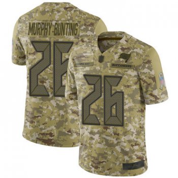 Buccaneers #26 Sean Murphy-Bunting Camo Men's Stitched Football Limited 2018 Salute To Service Jersey
