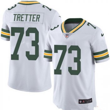 Men's Green Bay Packers #73 JC Tretter White 2016 Color Rush Stitched NFL Nike Limited Jersey