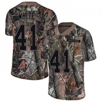 Buccaneers #41 Devin White Camo Men's Stitched Football Limited Rush Realtree Jersey