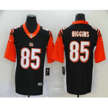 Men's Cincinnati Bengals #85 Tee Higgins Black 2020 Vapor Untouchable Stitched NFL Nike Limited Jersey