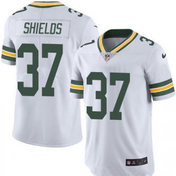 Men's Green Bay Packers #37 Sam Shields White 2016 Color Rush Stitched NFL Nike Limited Jersey
