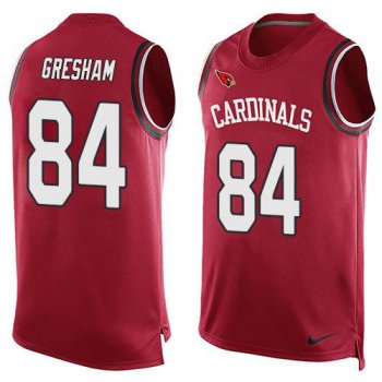 Men's Arizona Cardinals #84 Jermaine Gresham Red Hot Pressing Player Name & Number Nike NFL Tank Top Jersey