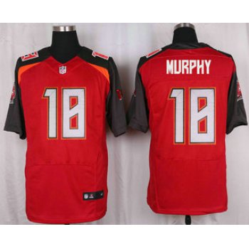 Men's Tampa Bay Buccaneers #18 Louis Murphy Red Team Color NFL Nike Elite Jersey