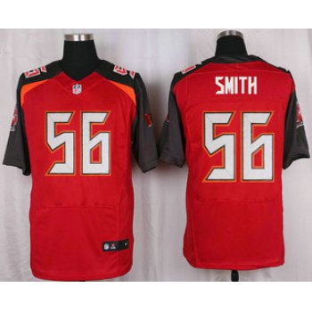 Men's Tampa Bay Buccaneers #56 Jacquies Smith Red Team Color NFL Nike Elite Jersey