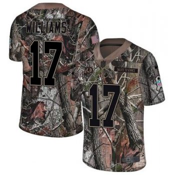 Nike Redskins #17 Doug Williams Camo Men's Stitched NFL Limited Rush Realtree Jersey