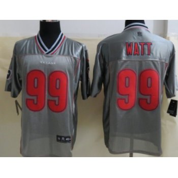 Nike Houston Texans #99 J.J. Watt 2013 Gray Vapor Elite Jersey