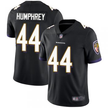 Ravens #44 Marlon Humphrey Black Alternate Men's Stitched Football Vapor Untouchable Limited Jersey