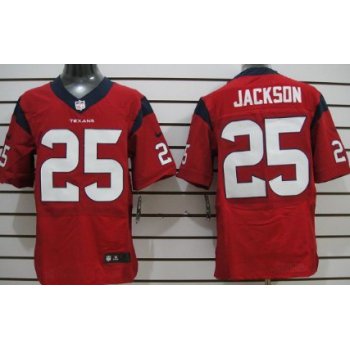 Nike Houston Texans #25 Kareem Jackson Red Elite Jersey