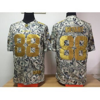 Nike Cowboys 88 Dez Bryant Grey US Dollar Fashion Limited Jersey