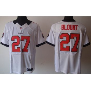 Nike Tampa Bay Buccaneers #27 LeGarrette Blount White Elite Jersey