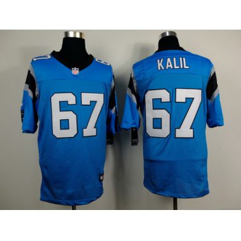 Nike Carolina Panthers #67 Ryan Kalil Light Blue Elite Jersey