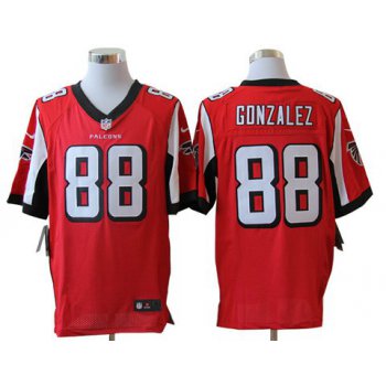 Size 60 4XL-Tony Gonzalez Atlanta Falcons #88 Red Stitched Nike Elite NFL Jerseys