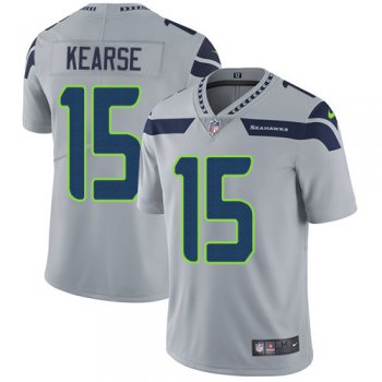 Nike Seattle Seahawks #15 Jermaine Kearse Grey Alternate Men's Stitched NFL Vapor Untouchable Limited Jersey