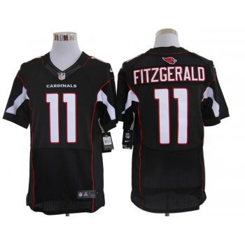 Size 60 4XL-Larry Fitzgerald Arizona Cardinals #11 Black Stitched Nike Elite NFL Jerseys