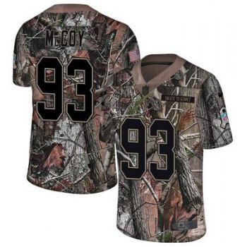 Nike Buccaneers #93 Gerald McCoy Camo Men's Stitched NFL Limited Rush Realtree Jersey