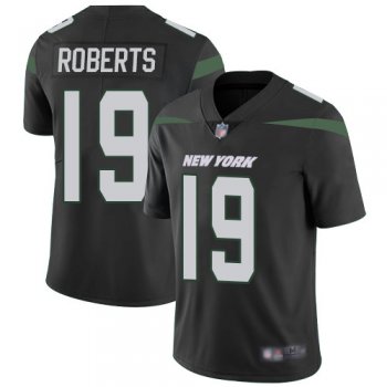New York Jets #19 Andre Roberts Black Alternate Men's Stitched Football Vapor Untouchable Limited Jersey