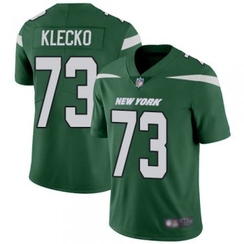 New York Jets #73 Joe Klecko Green Team Color Men's Stitched Football Vapor Untouchable Limited Jersey