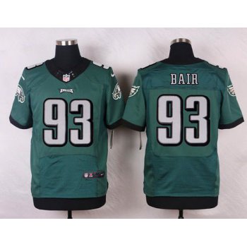 Philadelphia Eagles #93 Brandon Bair Midnight Green Team Color NFL Nike Elite Jersey