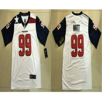 Men's Houston Texans #99 J.J. Watt White 2018 Vapor Untouchable Stitched NFL Nike Limited Jersey