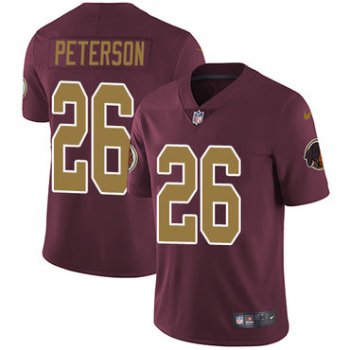 Nike Washington Redskins #26 Adrian Peterson Burgundy Red Alternate Men's Stitched NFL Vapor Untouchable Limited Jersey
