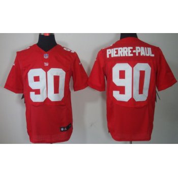 Nike New York Giants #90 Jason Pierre-Paul Red Elite Jersey