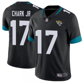 Jaguars #17 DJ Chark Jr Black Team Color Men's Stitched Football Vapor Untouchable Limited Jersey