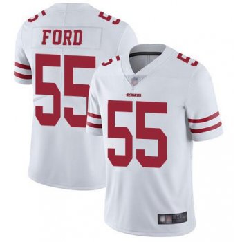 Nike 49ers 55 Dee Ford White Vapor Untouchable Limited Jersey