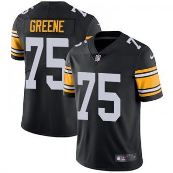 Nike Pittsburgh Steelers #75 Joe Greene Black Alternate Men's Stitched NFL Vapor Untouchable Limited Jersey