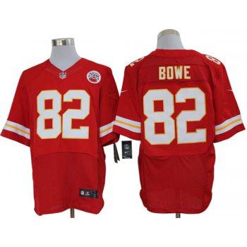 Size 60 4XL-Dwayne Bowe Kansas City Chiefs #82 Red Stitched Nike Elite NFL Jerseys