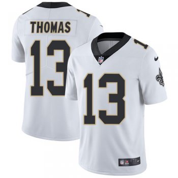 Nike New Orleans Saints #13 Michael Thomas White Men's Stitched NFL Vapor Untouchable Limited Jersey