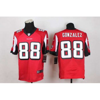 Men's Atlanta Falcons #88 Tony Gonzalez Nike Red Elite Jersey