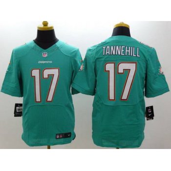 Nike Miami Dolphins #17 Ryan Tannehill 2013 Green Elite Jersey
