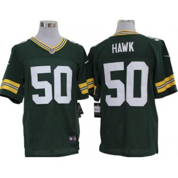 Nike Green Bay Packers #50 A.J. Hawk Green Limited Jersey