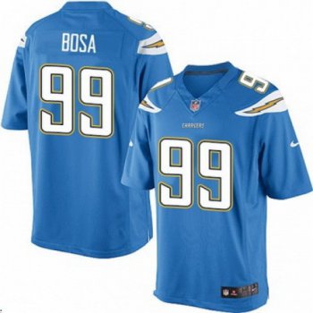 Men's San Diego Chargers #99 Joey Bosa Light Blue Alternate Stitched NFL Nike Game Jersey