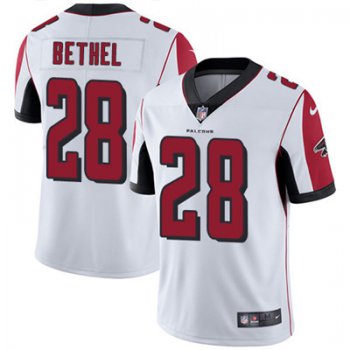 Nike Atlanta Falcons #28 Justin Bethel White Men's Stitched NFL Vapor Untouchable Limited Jersey
