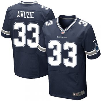 Nike Dallas Cowboys #33 Chidobe Awuzie Navy Blue Team Color Men's Stitched NFL Elite Jersey