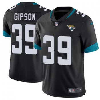 Nike Jacksonville Jaguars #39 Tashaun Gipson Black Alternate Men's Stitched NFL Vapor Untouchable Limited Jersey