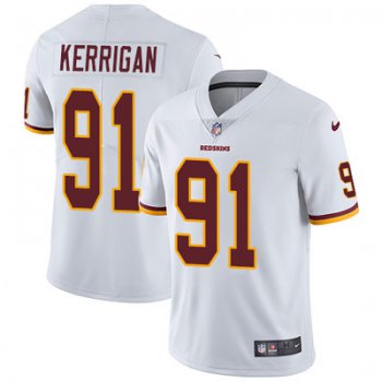 Nike Washington Redskins #91 Ryan Kerrigan White Men's Stitched NFL Vapor Untouchable Limited Jersey