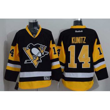 Pittsburgh Penguins #14 Chris Kunitz Black Third Jersey