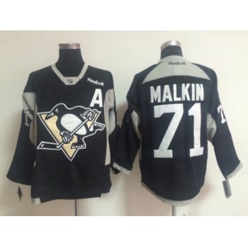Pittsburgh Penguins #71 Evgeni Malkin 2014 Training Black Jersey