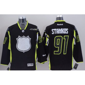 Tampa Bay Lightning #91 Steven Stamkos 2015 All-Stars Black Jersey